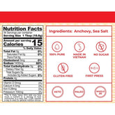 GotoPopupYYC - Red Boat Fish Sauce - Fish Sauce 40°N - 500ml -RBFS-FS40N-0002